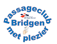 Passageclub Bridgen met Plezier logo